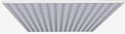 Ventilation ceiling PVC/PS/PVC