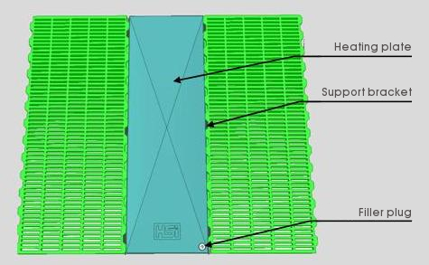 Farrow nest heating plate - Aqua Comfort