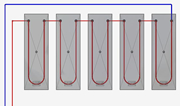 Connection control system - heating plates